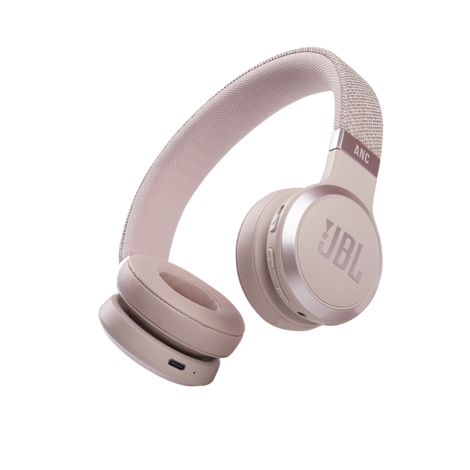JBL Live 460NC - Rose - Wireless on-ear NC headphones - Hero image number null